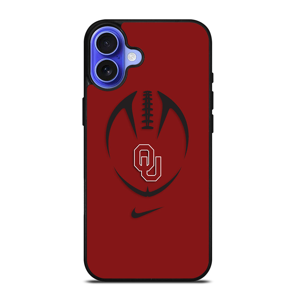 OKLAHOMA SOONERS NFL FOOTBALL iPhone 16 Case Cover