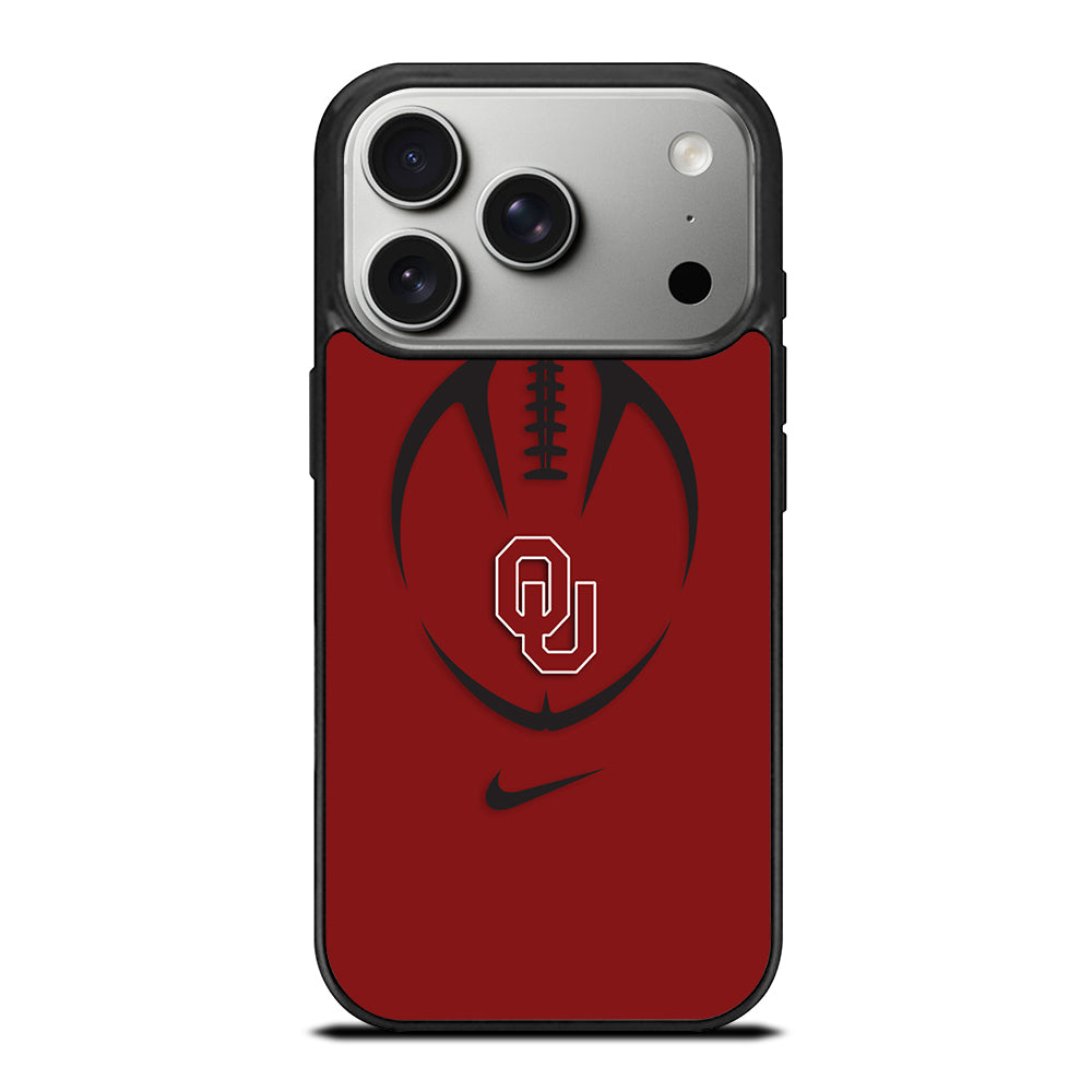 OKLAHOMA SOONERS NFL FOOTBALL iPhone 17 Pro Case Cover
