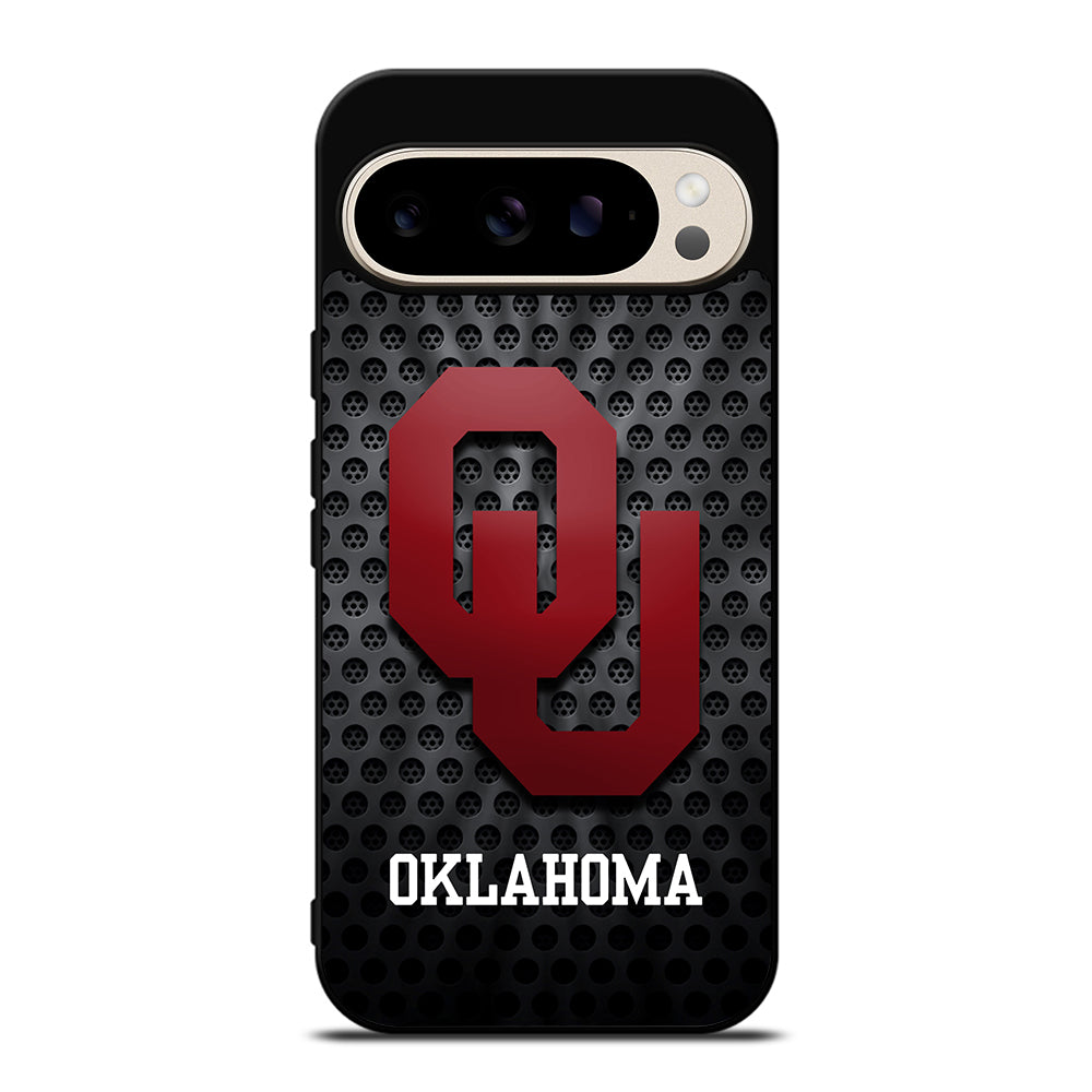 OKLAHOMA SOONERS NFL METAL LOGO Google Pixel 9 Pro Case Cover