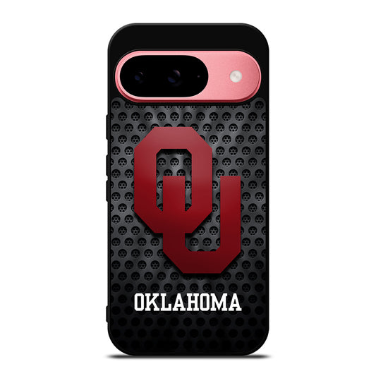 OKLAHOMA SOONERS NFL METAL LOGO Google Pixel 9 Case Cover