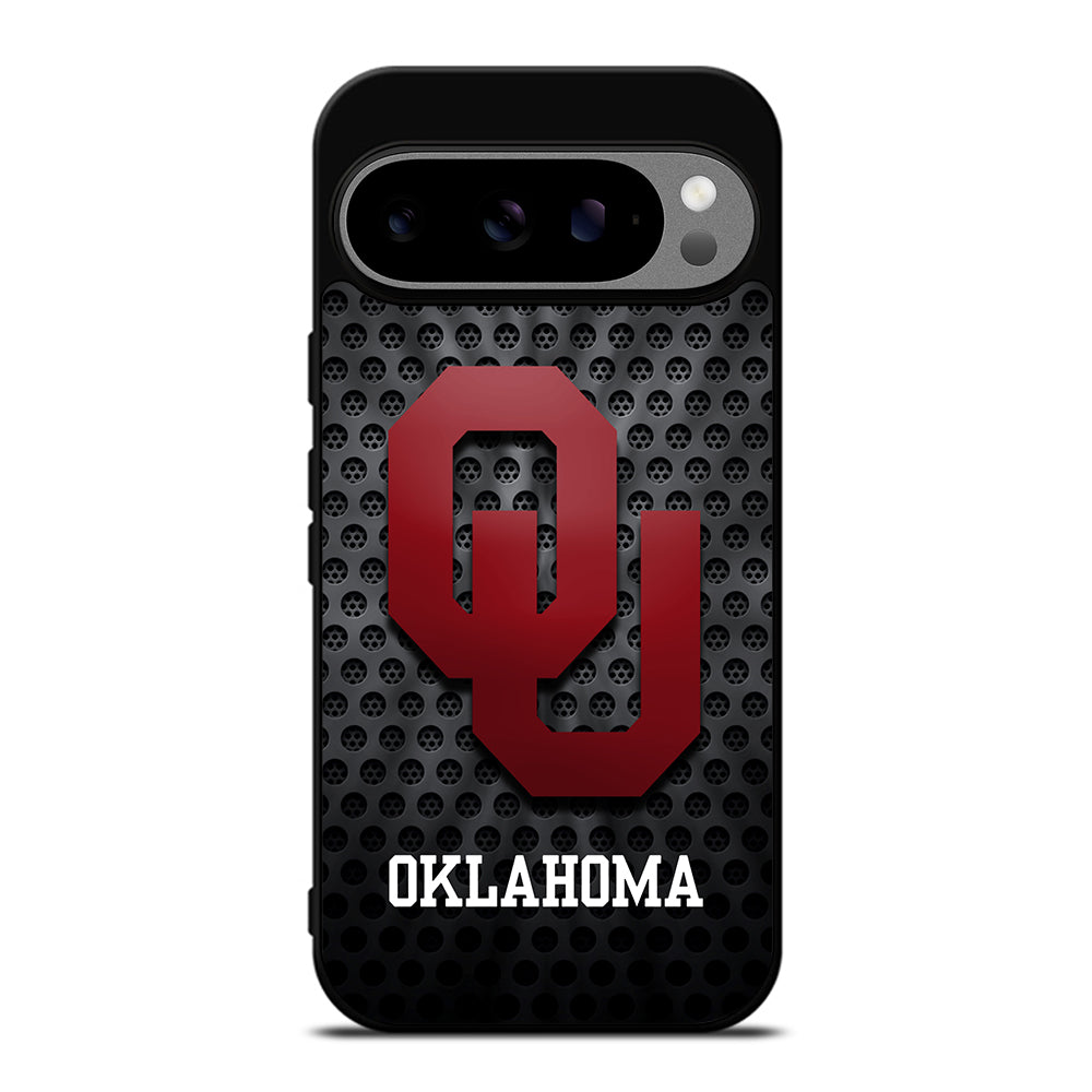 OKLAHOMA SOONERS NFL METAL LOGO Google Pixel 9 Pro XL Case Cover