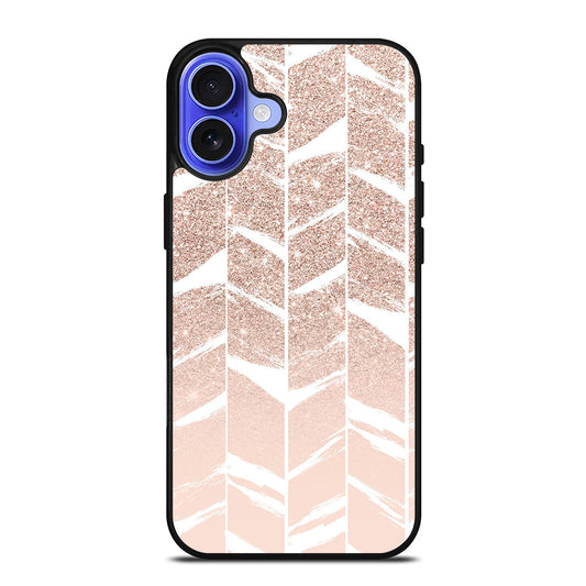 OMBRE PASTEL CHEVRON 1 iPhone 16 Case Cover