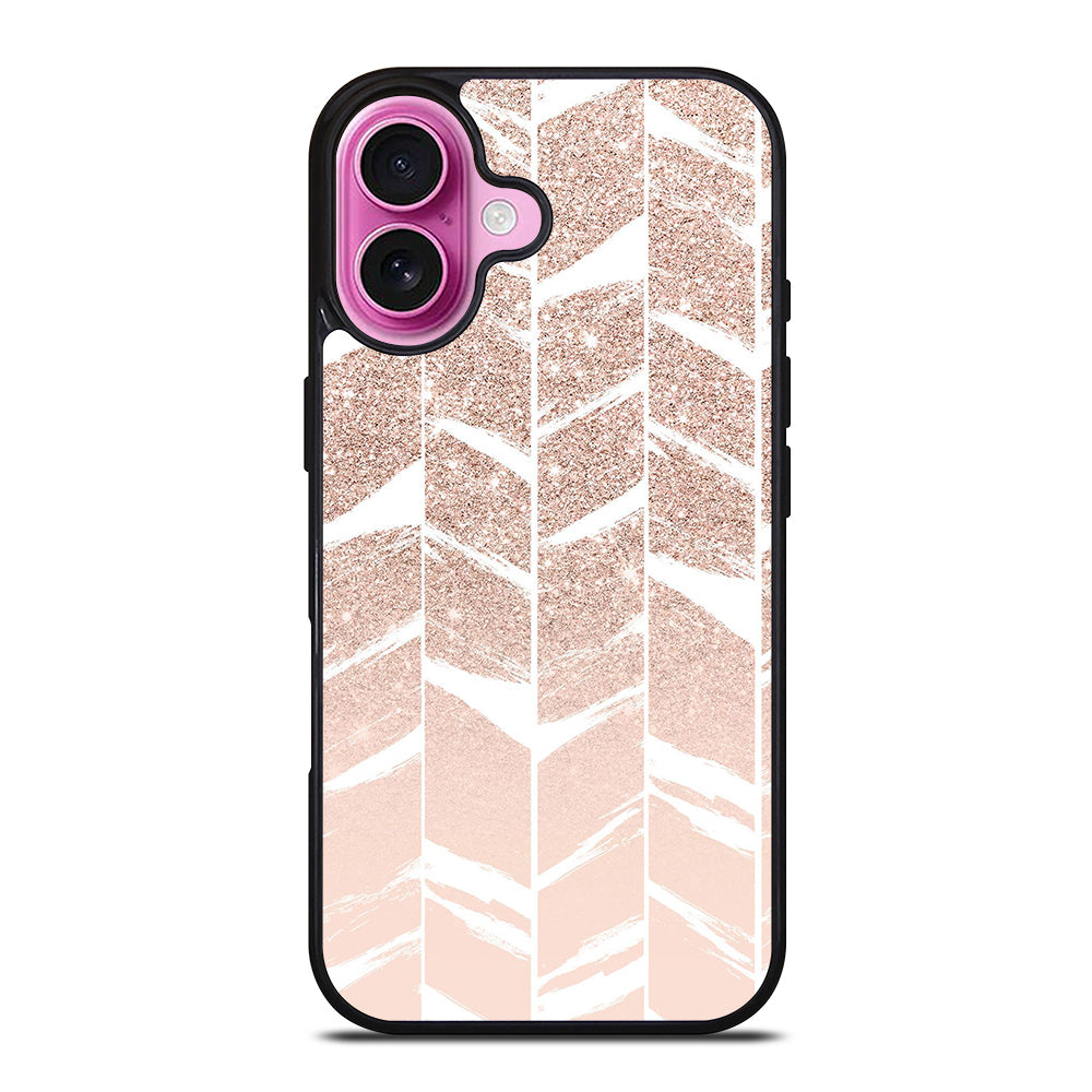 OMBRE PASTEL CHEVRON 1 iPhone 16 Plus Case Cover