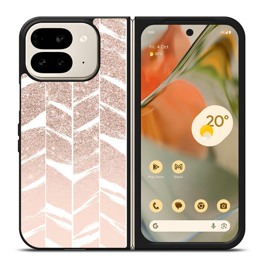 OMBRE PASTEL CHEVRON 1 Google Pixel 9 Pro Fold Case Cover