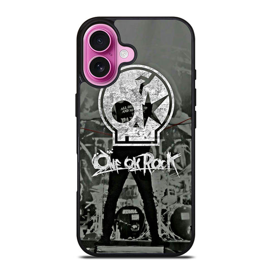 ONE OK ROCK BAND SKULL iPhone 16 Plus Case Cover