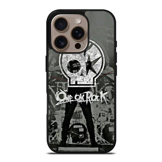 ONE OK ROCK BAND SKULL iPhone 16 Pro Case Cover