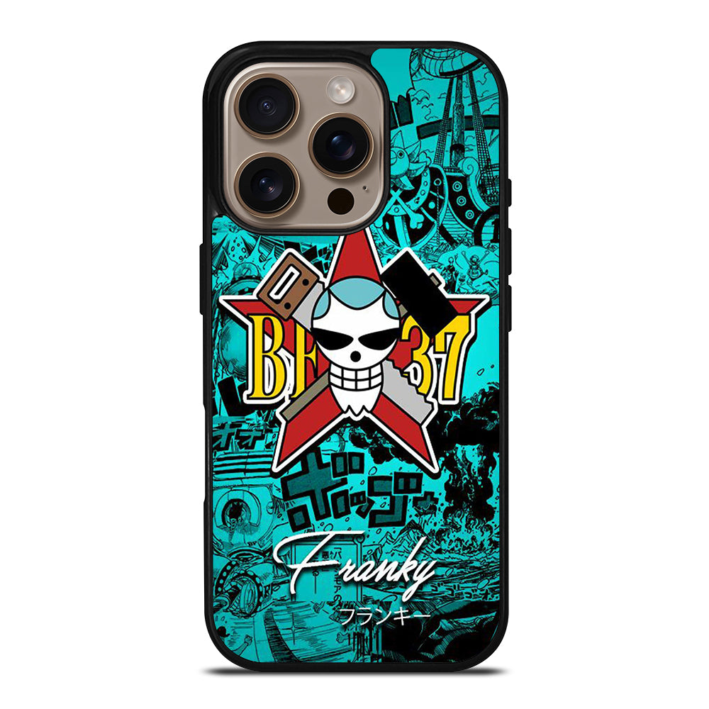 ONE PIECE FRANKY LOGO iPhone 16 Pro Case Cover