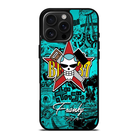 ONE PIECE FRANKY LOGO iPhone 16 Pro Max Case Cover