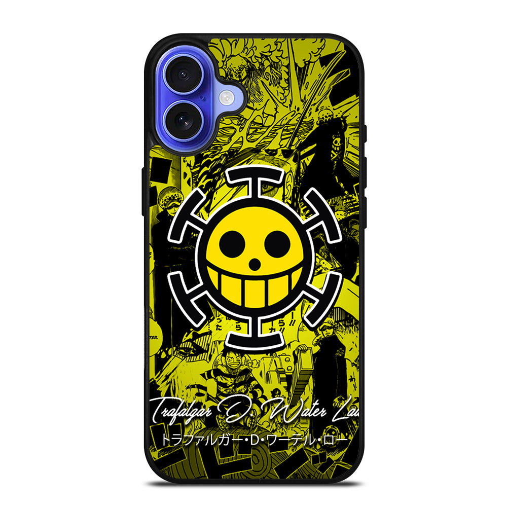 ONE PIECE HEART PIRATES TRAFALGAR D LAW iPhone 16 Case Cover