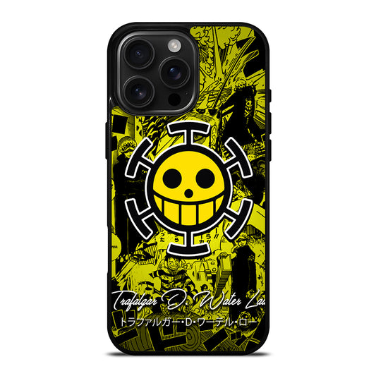 ONE PIECE HEART PIRATES TRAFALGAR D LAW iPhone 16 Pro Max Case Cover