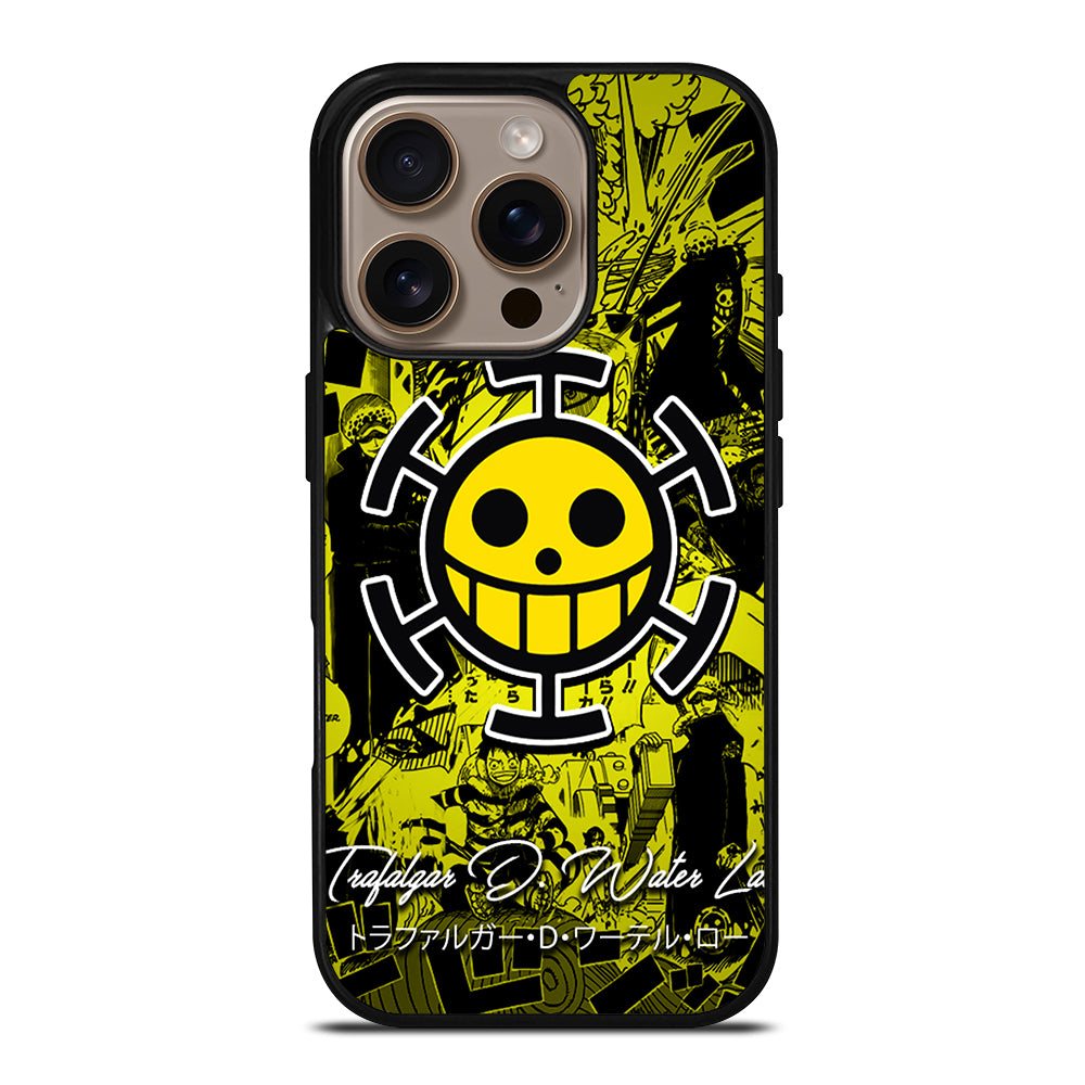 ONE PIECE HEART PIRATES TRAFALGAR D LAW iPhone 16 Pro Case Cover