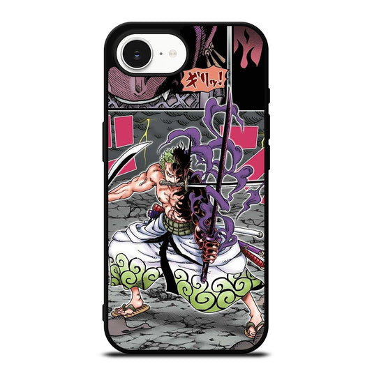 ONE PIECE RORONOA ZORO COMIC iPhone 16e Case Cover