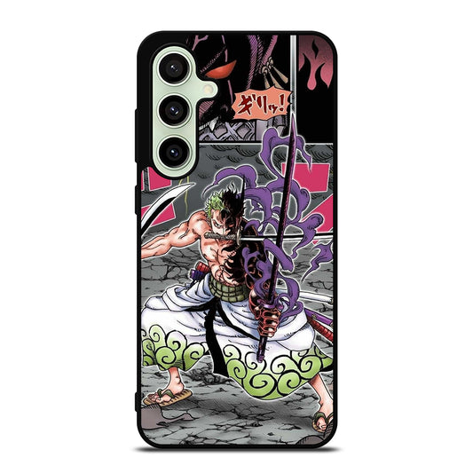 ONE PIECE RORONOA ZORO COMIC Samsung Galaxy S24 FE Case Cover