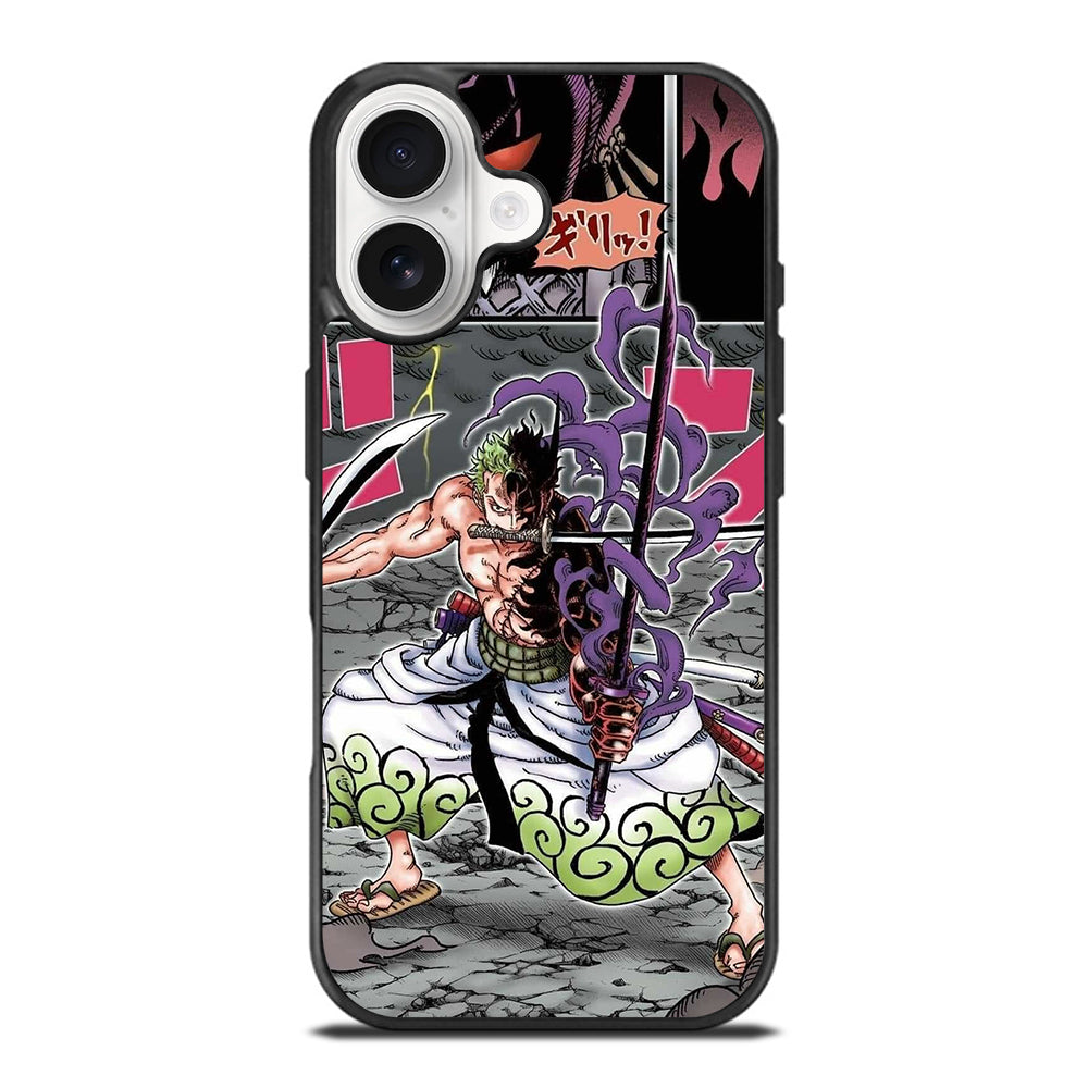 ONE PIECE RORONOA ZORO COMIC iPhone 17 Case Cover
