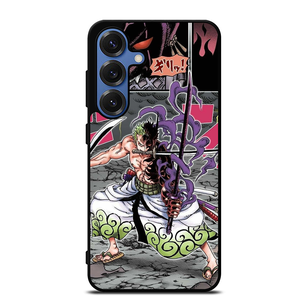 ONE PIECE RORONOA ZORO COMIC Samsung Galaxy S25 Case Cover