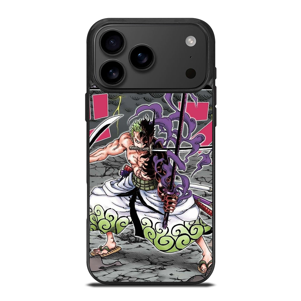 ONE PIECE RORONOA ZORO COMIC iPhone 17 Pro Max Case Cover