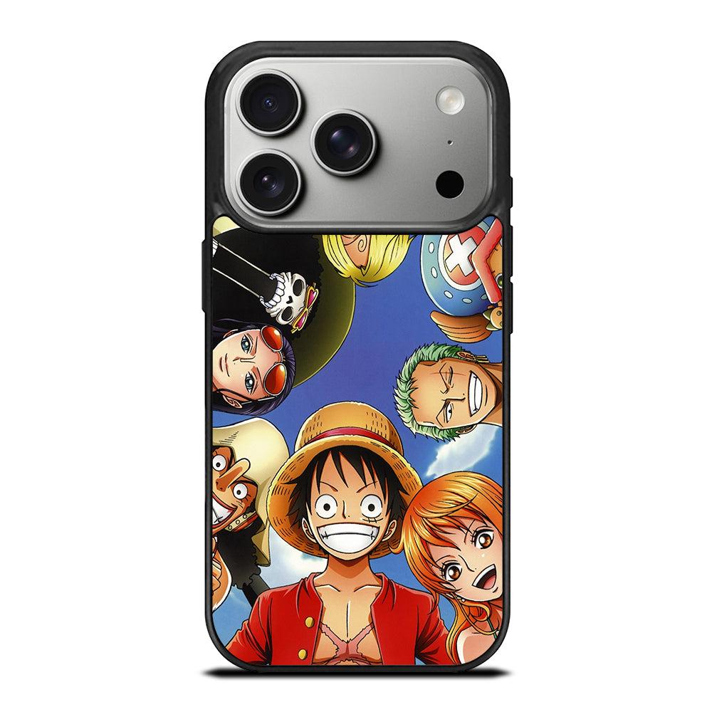 ONE PIECE STRAW HAT PIRATES CREW iPhone 17 Pro Case Cover