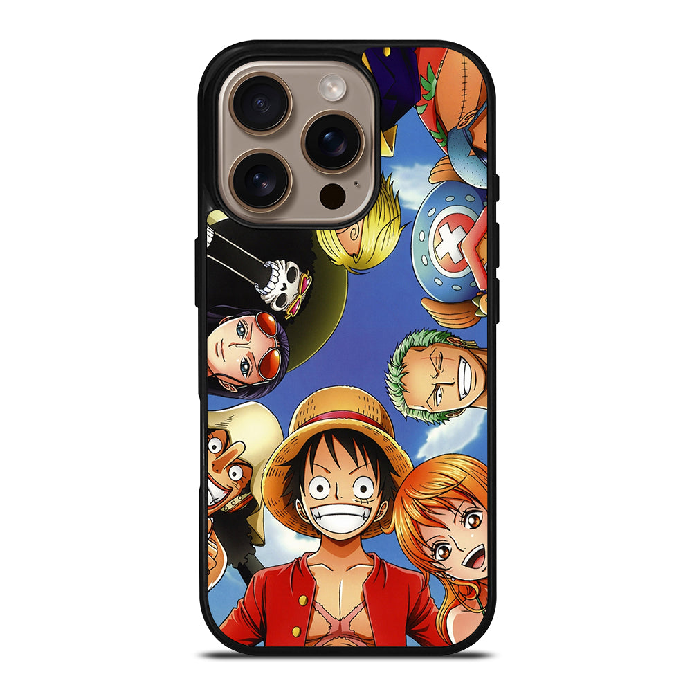 ONE PIECE STRAW HAT PIRATES CREW iPhone 16 Pro Case Cover