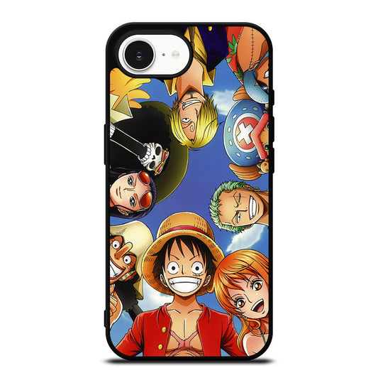 ONE PIECE STRAW HAT PIRATES CREW iPhone 16e Case Cover