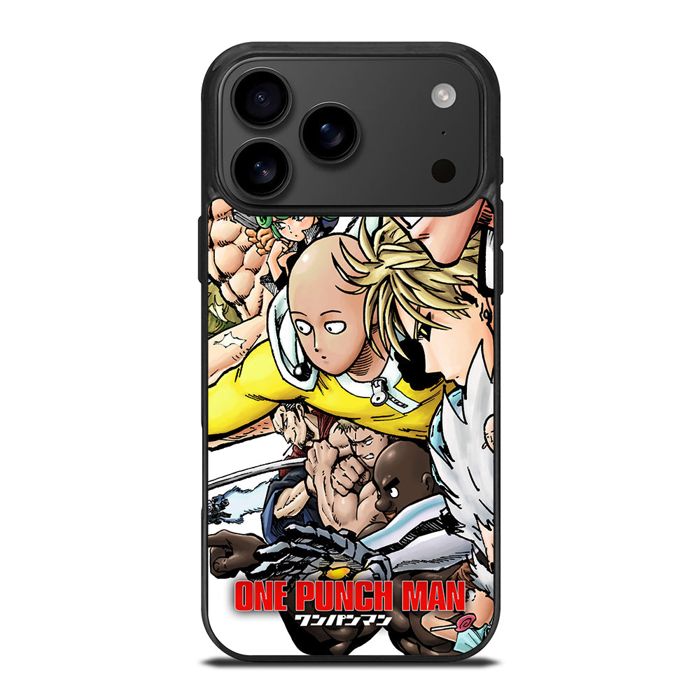 ONE PUNCH MAN ALL CHARACTER iPhone 17 Pro Max Case Cover