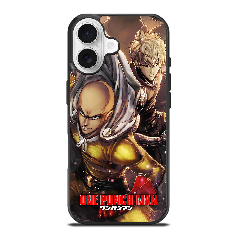 ONE PUNCH MAN SAITAMA AND GENOS iPhone 17 Case Cover