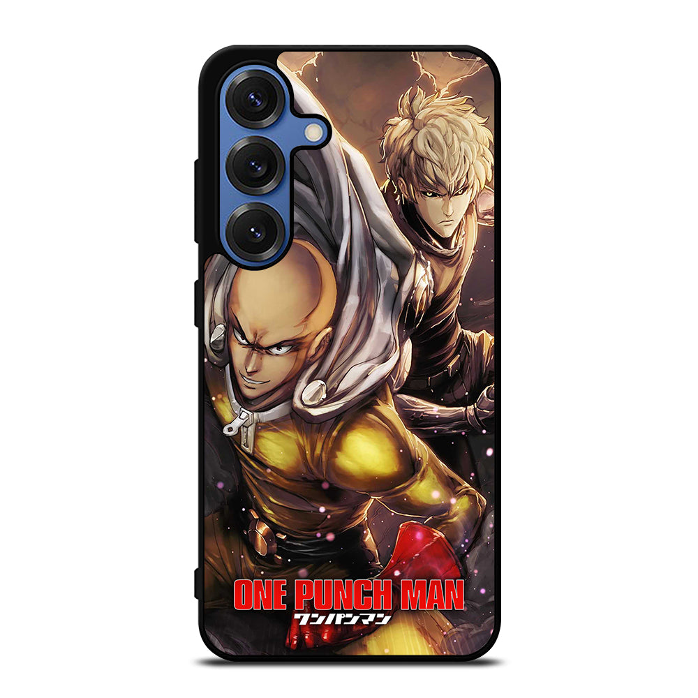 ONE PUNCH MAN SAITAMA AND GENOS Samsung Galaxy S25 Case Cover