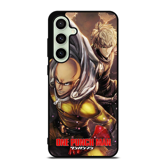 ONE PUNCH MAN SAITAMA AND GENOS Samsung Galaxy S24 FE Case Cover