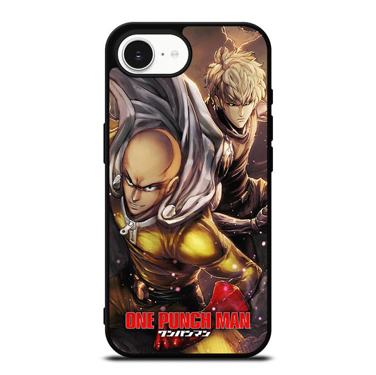 ONE PUNCH MAN SAITAMA AND GENOS iPhone 16e Case Cover
