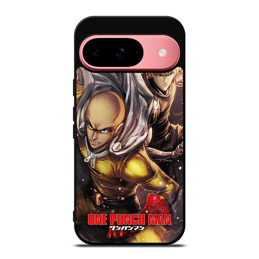 ONE PUNCH MAN SAITAMA AND GENOS Google Pixel 9 Case Cover