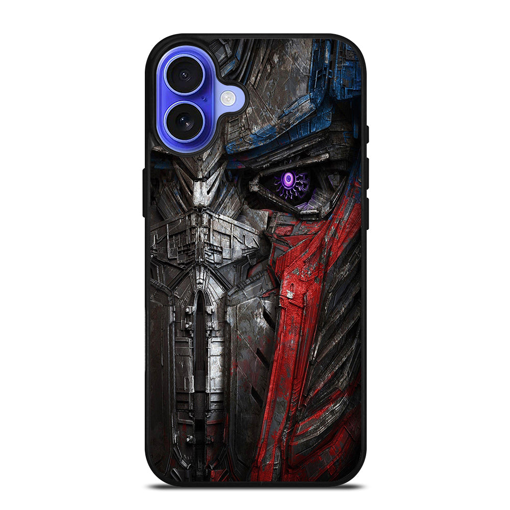 OPTIMUS PRIME FACE TRANSFORMERS iPhone 16 Case Cover