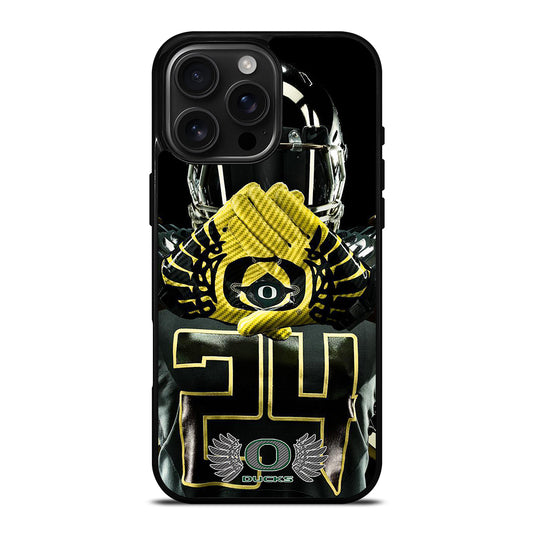 OREGON DUCKS NFL FOOTBALL iPhone 16 Pro Max Case Cover