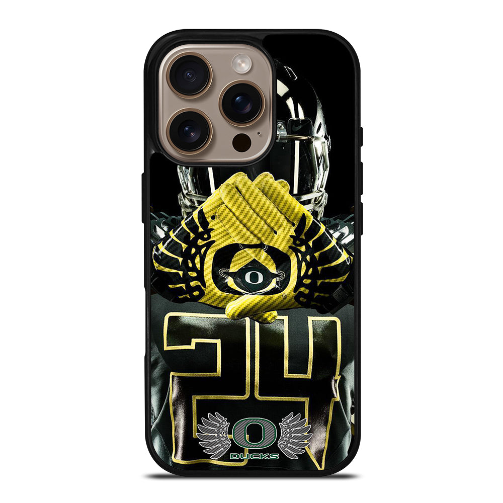 OREGON DUCKS NFL FOOTBALL iPhone 16 Pro Case Cover