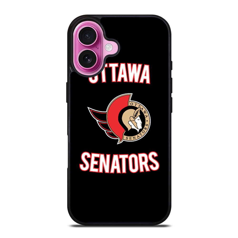 OTTAWA SENATORS HOCKEY 3 iPhone 16 Plus Case Cover