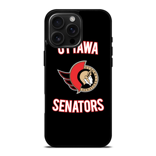 OTTAWA SENATORS HOCKEY 3 iPhone 16 Pro Max Case Cover