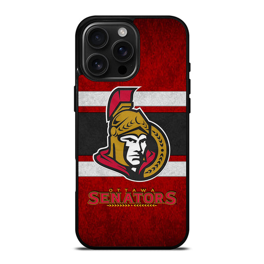 OTTAWA SENATORS HOCKEY LOGO 1 iPhone 16 Pro Max Case Cover