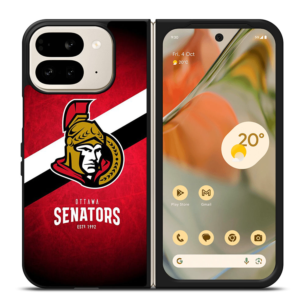 OTTAWA SENATORS HOCKEY LOGO 2 Google Pixel 9 Pro Fold Case Cover