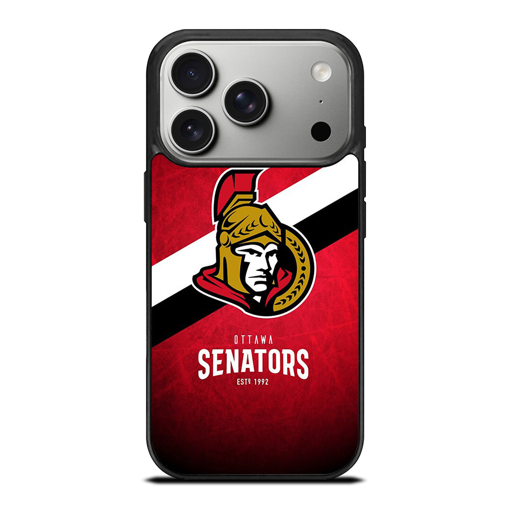 OTTAWA SENATORS HOCKEY LOGO 2 iPhone 17 Pro Case Cover