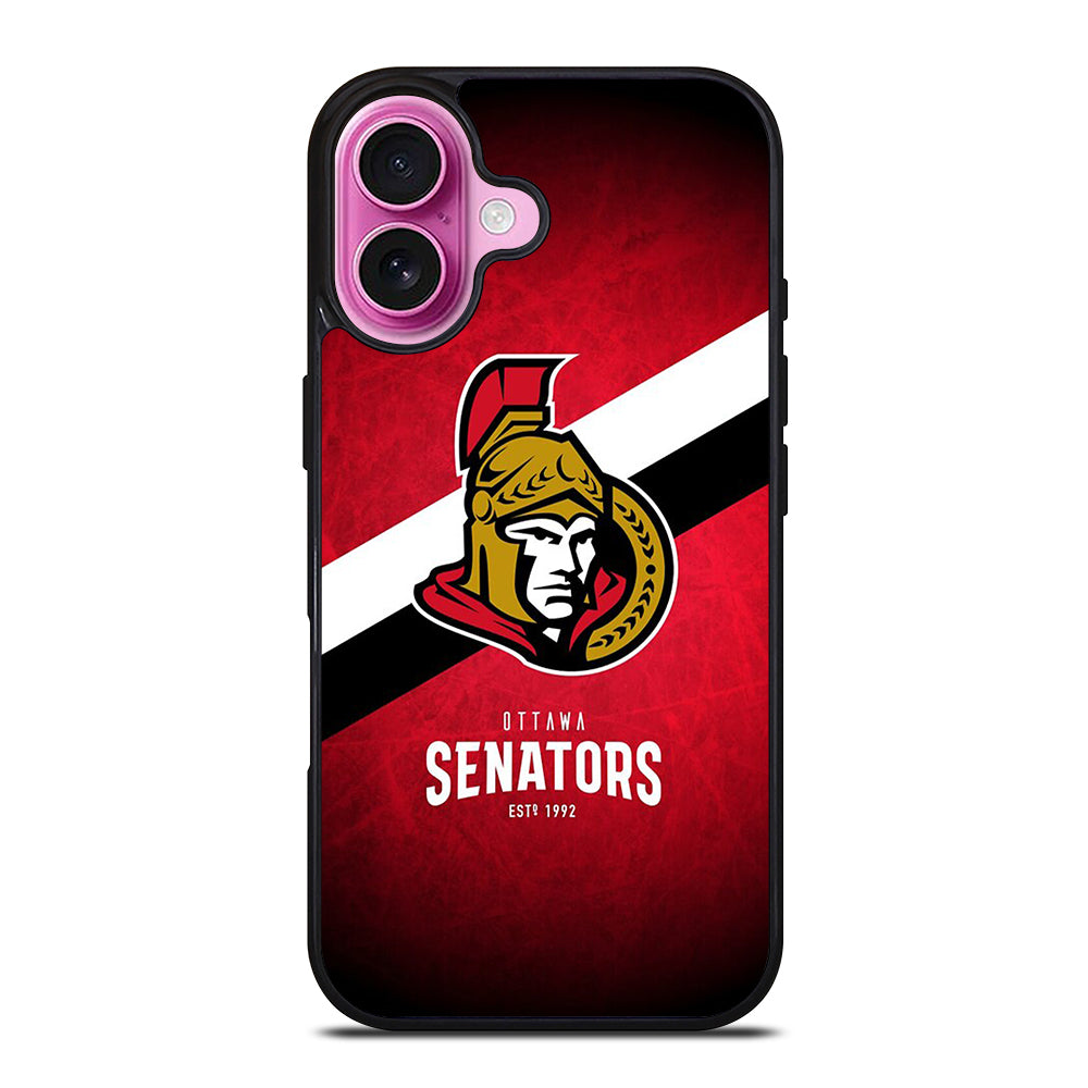 OTTAWA SENATORS HOCKEY LOGO 2 iPhone 16 Plus Case Cover