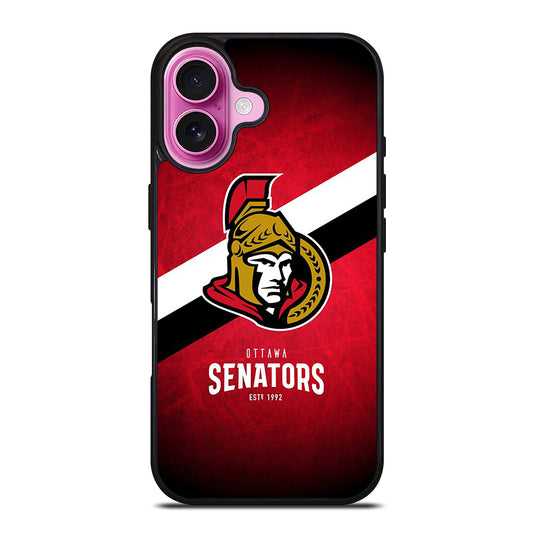 OTTAWA SENATORS HOCKEY LOGO 2 iPhone 16 Plus Case Cover