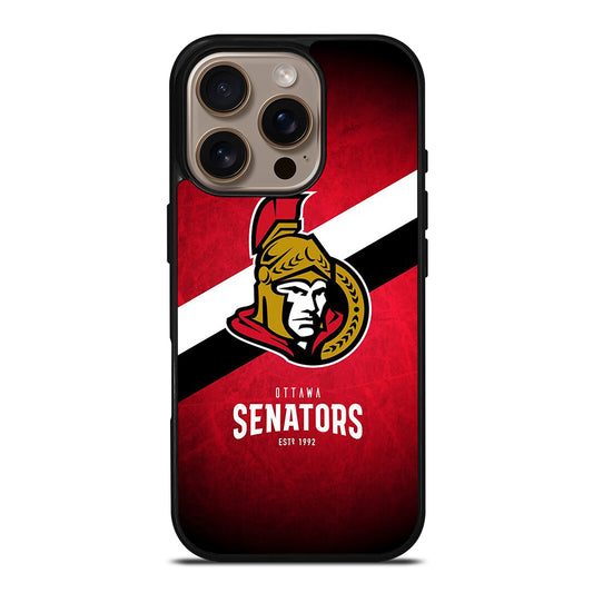 OTTAWA SENATORS HOCKEY LOGO 2 iPhone 16 Pro Case Cover