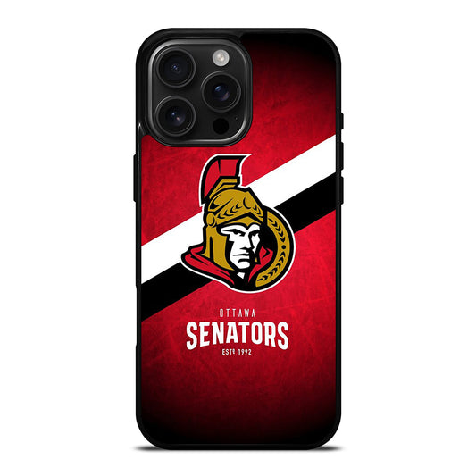 OTTAWA SENATORS HOCKEY LOGO 2 iPhone 16 Pro Max Case Cover