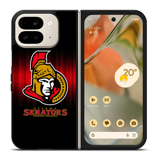 OTTAWA SENATORS HOCKEY LOGO 3 Google Pixel 9 Pro Fold Case Cover