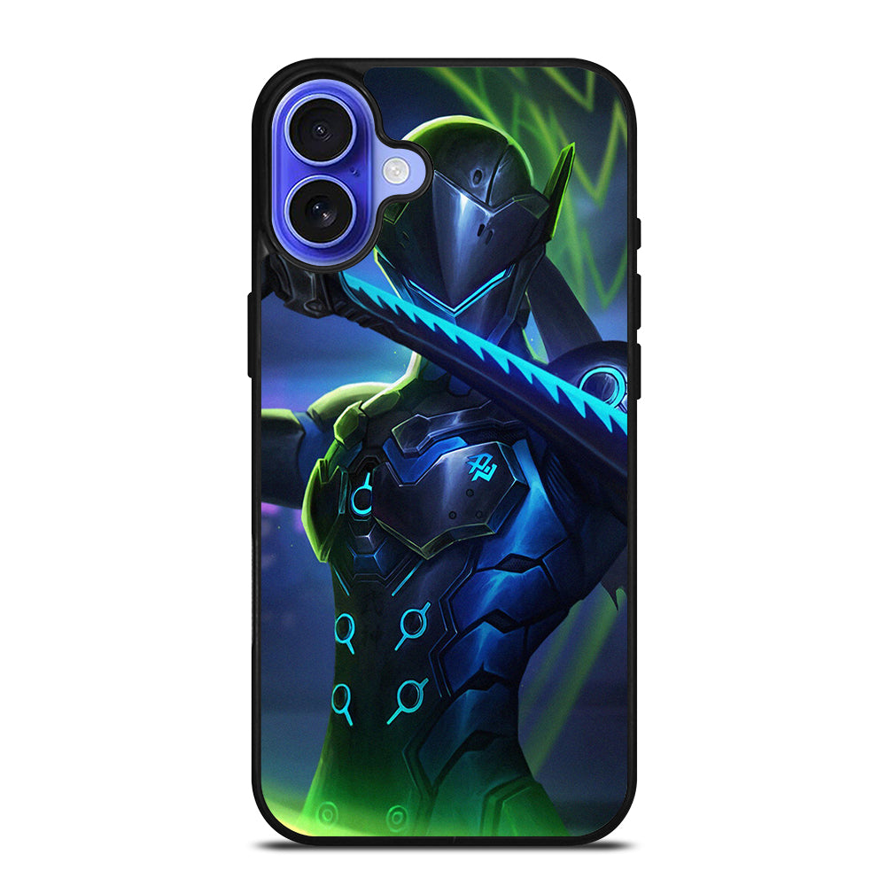 OVERWATCH GENJI SAMURAI ART iPhone 16 Case Cover