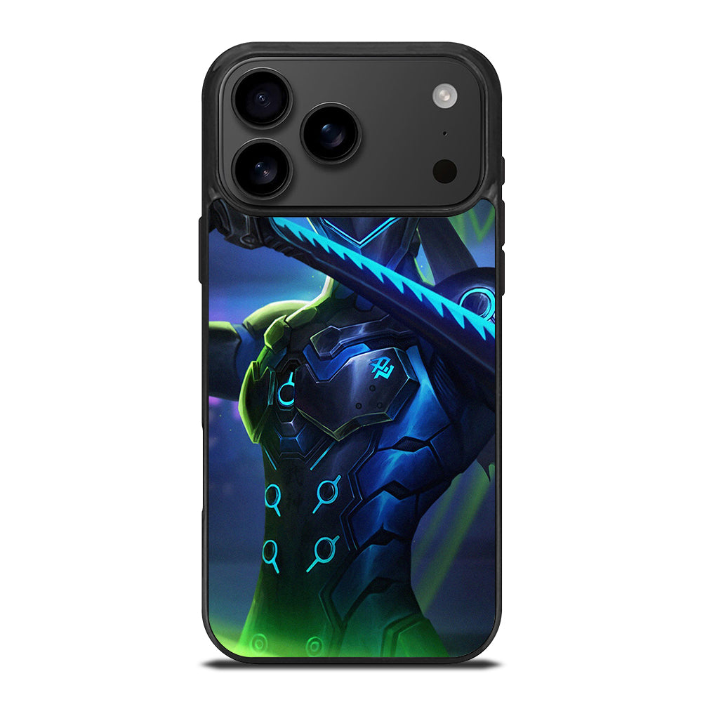 OVERWATCH GENJI SAMURAI ART iPhone 17 Pro Max Case Cover