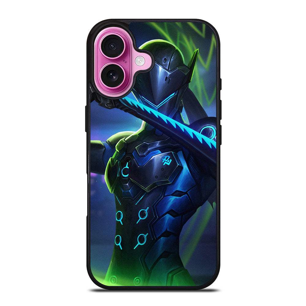 OVERWATCH GENJI SAMURAI ART iPhone 16 Plus Case Cover