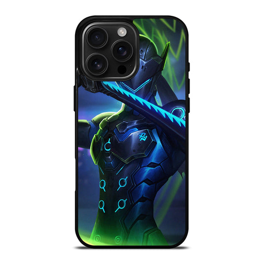 OVERWATCH GENJI SAMURAI ART iPhone 16 Pro Max Case Cover