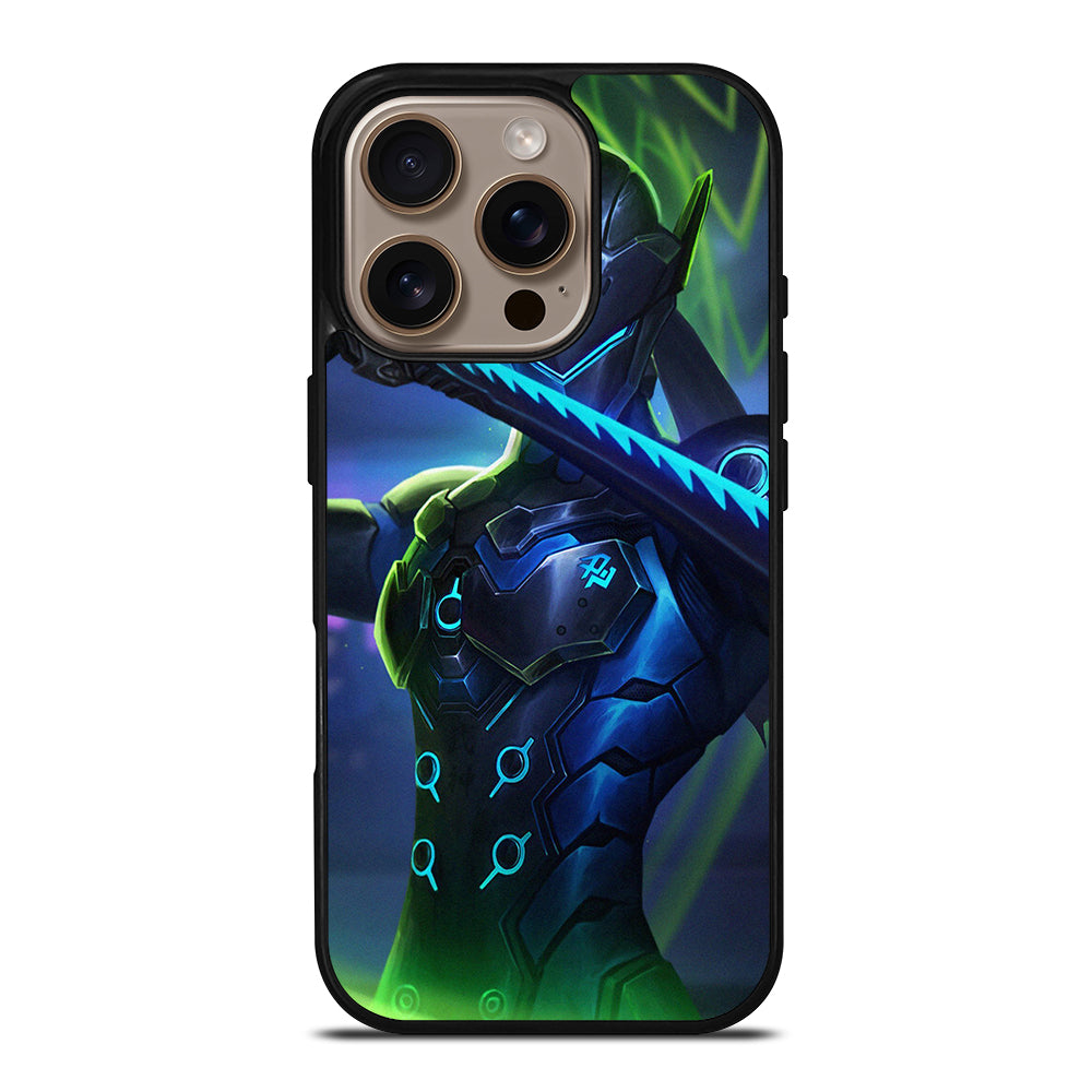 OVERWATCH GENJI SAMURAI ART iPhone 16 Pro Case Cover