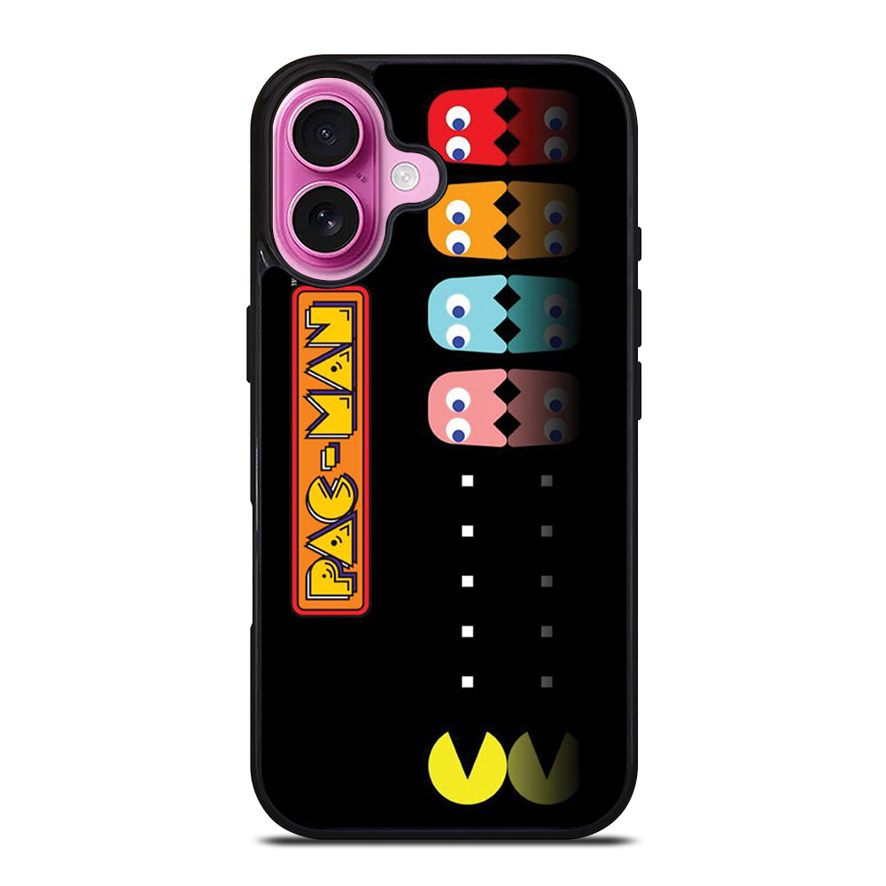 PAC MAN AND GHOST iPhone 16 Plus Case Cover
