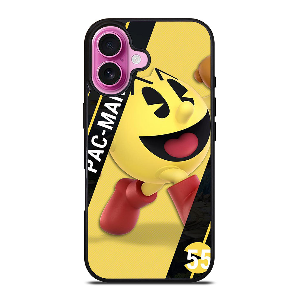 PAC MAN GAME CHARACTER iPhone 16 Plus Case Cover
