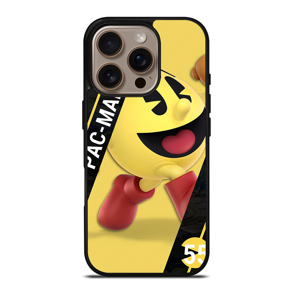 Pcman Case PAC MAN GAME CHARACTER iPhone 16 Pro Case Cover – casecentro